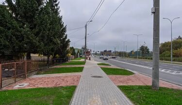 Białystok dba o pieszych. Nowy chodnik już gotowy