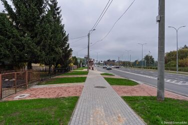 Białystok dba o pieszych. Nowy chodnik już gotowy
