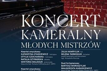 Koncert kameralny Młodych Mistrzów