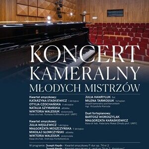 Koncert kameralny Młodych Mistrzów