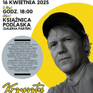 Środa Literacka w Książnicy Podlaskiej - Krzysztof Gryko