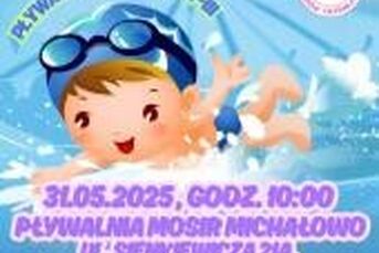 Zawody na pływalni w Michałowie