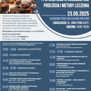 Konferencja Naukowa - Nowe Horyzonty w Psychologii i Psychoterapii