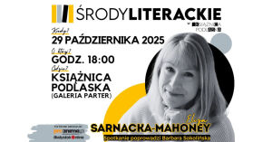 Środa Literacka z Elizą Sarnacką-Mahoney, autorką książki "Amerykański reset"