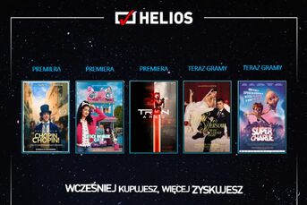 REPERTUAR Kina Helios Białystok w CH Biała 10 - 16 październik