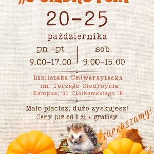 Kiermasz książek „U Giedroycia”