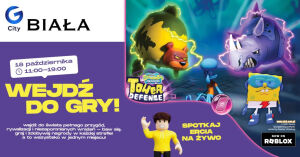 Wejdź do świata Roblox w CH Biała
