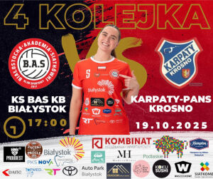 I Liga Kobiet: KS BAS Kombinat Budowlany Białystok - Karpaty PANS Krosno