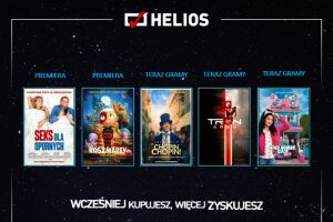 REPERTUAR Kina Helios Białystok w Galeria Jurowiecka 17 - 23 październik