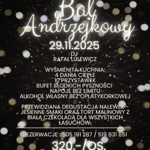 Bal Andrzejkowy w Pieprz i Wanilia