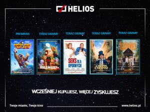 REPERTUAR Kina Helios Białystok w Alfa Centrum 24 - 30 października
