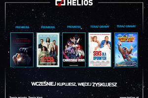 REPERTUAR Kina Helios Białystok w Alfa Centrum 31 października - 6 listopada