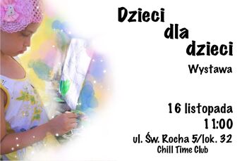 Wystawa-sprzedaż rysunków dziecięcych „Dzieci dla dzieci”