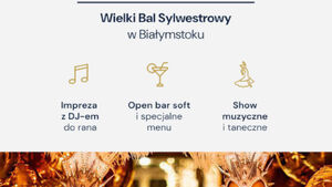 Bal Sylwestrowy w Hotelu Gołębiewski