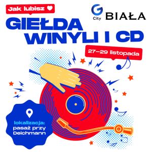 Giełda Winyli i CD w G City Biała