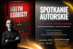 Spotkanie autorskie z Marcinem Silwanowem