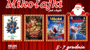 Mikołajki jak z bajki w kinach Helios: 5-7 grudnia