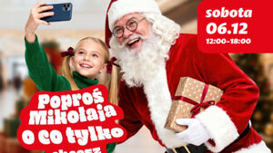 Mikołajki pełne świątecznej radości w Auchan Hetmańska