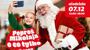 Mikołajki pełne świątecznej radości w Auchan Produkcyjna