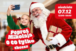 Mikołajki pełne świątecznej radości w Auchan Produkcyjna
