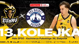 Mecz Koszykówki: Żubry Abakus Okna Białystok - Enea Basket Poznań