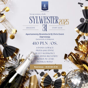 Bal Sylwestrowy w Apartamentach Branicka