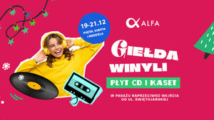 Świąteczna Giełda Winyli w Centrum Alfa