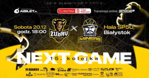 Mecz Koszykówki: Żubry Abakus Okna Białystok - Miners Katowice 
