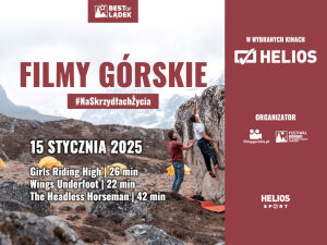  Filmy Górskie #NaSkrzydłachŻycia w Helios Sport