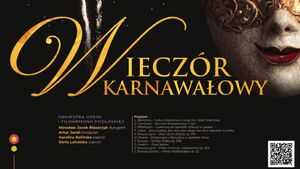 Wieczór karnawałowy w rytmach muzyki rozrywkowej