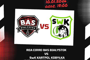 Mecz siatkówki: REA CIRRO BAS Białystok - SwK KARTPOL Kobyłka 