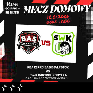 Mecz siatkówki: REA CIRRO BAS Białystok - SwK KARTPOL Kobyłka 