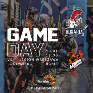 Mecz Hokeja: Husaria Białystok - Legion Warszawa