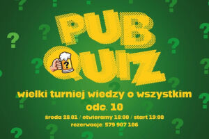 PubQuiz czyli Wielki Turniej Wiedzy o Wszystkim odc. 10