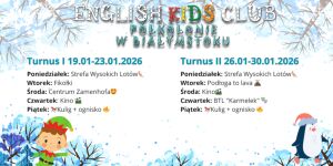 Półkolonie zimowe w English Kids Club - II turnus