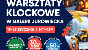 Warsztaty klockowe w Galerii Jurowieckiej