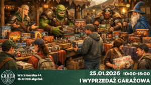 Wyprzedaż garażowa planszówek w Grocie