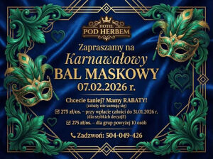 Karnawałowy Bal Maskowy