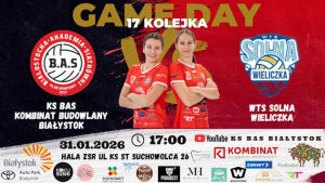 1 Liga Kobiet: KS BAS Kombinat Budowlany Białystok - WTS Solna Wieliczka