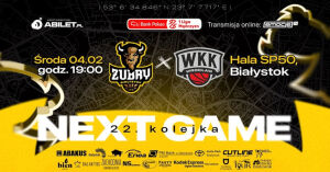Bank Pekao S.A. 1 Liga Mężczyzn: Żubry Abakus Okna Białystok - WKK Active Hotel Wrocław
