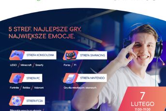 Zimowa arena gamingu w Galerii Zielone Wzgórze