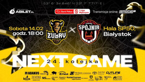 Bank Pekao S.A. 1 Liga Mężczyzn: Żubry Abakus Okna Białystok - PGE Spójnia Stargard