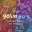 90's vs 80's - time travel party - Finesee