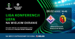 Helios Sport: Liga Konferencji UEFA: ACF Fiorentina - Jagiellonia Bialystok