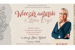 Wieczór autorski z pisarką Lidią Czyż