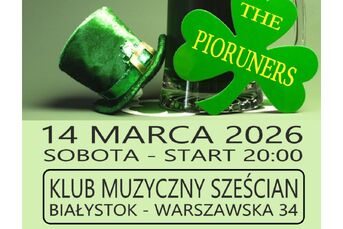 Św. Patryk z zespołem The Pioruners