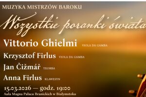  Muzyka Mistrzów Baroku: Vittorio Ghielmi 