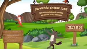 Opowiedział Dzięcioł Sowie | Spektakl oraz zabawy animacyjne dla dzieci