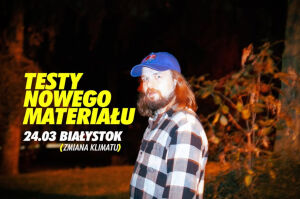 Bartek Walos - testy nowego materiału