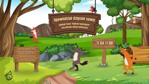 Opowiedział Dzięcioł Sowie | Spektakl oraz zabawy animacyjne dla dzieci